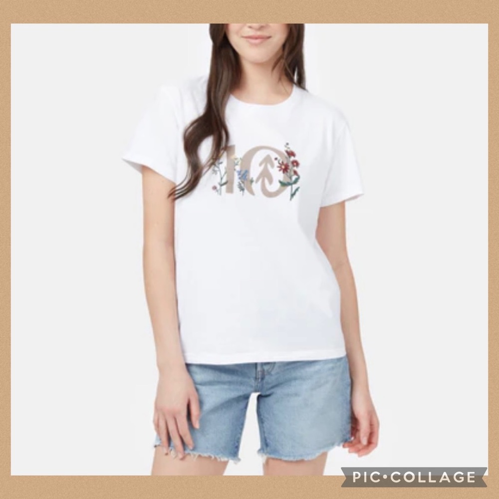 🌲TENTREE🌲 EMBROIDERED LOGO T-SHIRT NWT